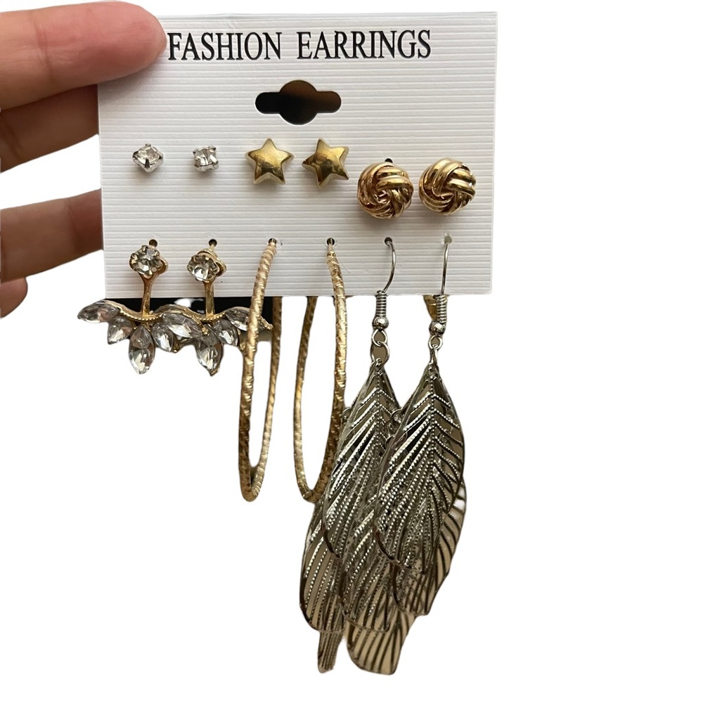 Women Fashion Earrings Women Sets